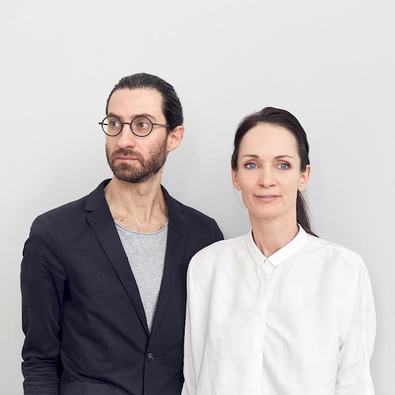 GamFratesi is a Copenhagen-based design agency comprising architect Stine Gam (born in Denmark in 1975) and industrial designer Enrico Fratesi (born in Italy in 1978), who met while studying architecture in Italy and founded their design agency GamFratesi Studio in Copenhagen in 2006. Using their dual cultural backgrounds, they fuse classic Danish craft traditions with a timeless Italian intellectual and conceptual approach. Their designs are characterised by an honest, natural expression, and the desire to communicate a story through the use of tradition, innovation and functionality. GamFratesi have received international recognition and they have exhibited work all over the world. For Hay, they have designed the Silhouette Sofa and Tulou Table.