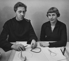 <p>Nanna Ditzel (1923-2005) was probably the most internationally acclaimed female designer in Denmark. Her style was characterised by simplicity and purity and a more bold but well-matched choice of colours. She often combined colours which seemingly did not go together, but which she manged to balance nonetheless.</p><p>Together with her husband Jørgen Ditzel she designed jewelry for Georg Jensen but also furniture and textiles which earned silver medals at the Triennale in Milan 1951, 1954 and 1957 and the gold medal in 1960. In 1956 they were awarded the Lunning Prize.</p>