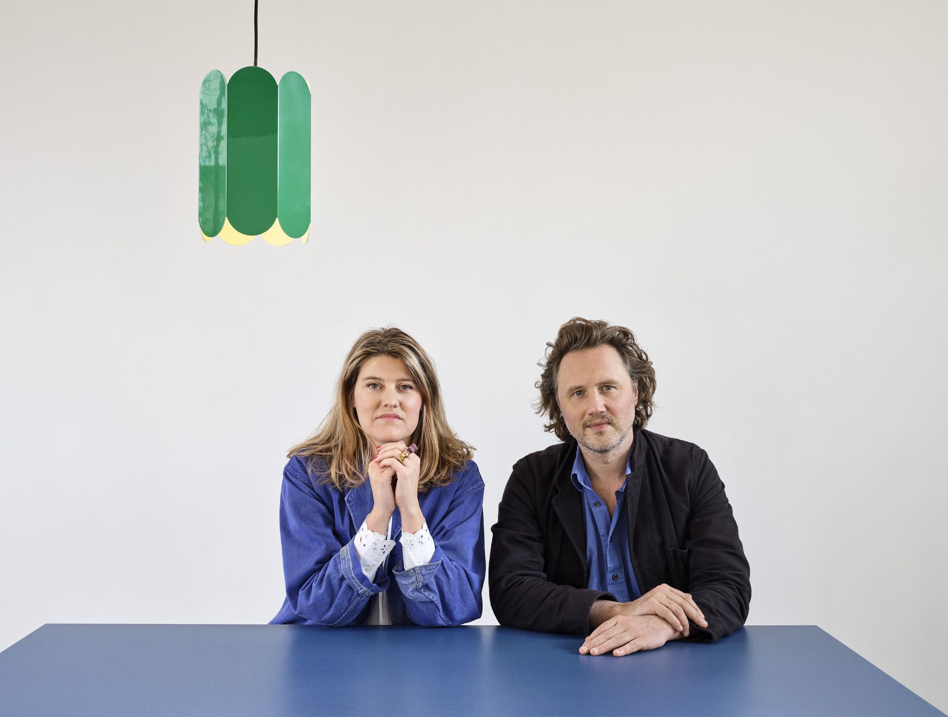 <p>Muller Van Severen was founded in 2011 by the Belgian artist duo Fien Muller and Hannes Van Severen. The couple has always been passionate about creating visually striking furniture pieces that blur the line between design and art, drawing inspiration from architecture and various materials. They have received numerous awards and collaborated with prestigious museums worldwide, including the Vitra Museum, Centre Pompidou, and Musée des Arts Décoratifs Paris, as well as international galleries like Galerie Kreo, Side Gallery, and Valerie Traan Gallery. For HAY, Muller Van Severen has designed the Two-Colour, Ceramic Table, Colour Cabinet, MVS Cutlery, and the Arcs collection.<br data-mce-bogus=